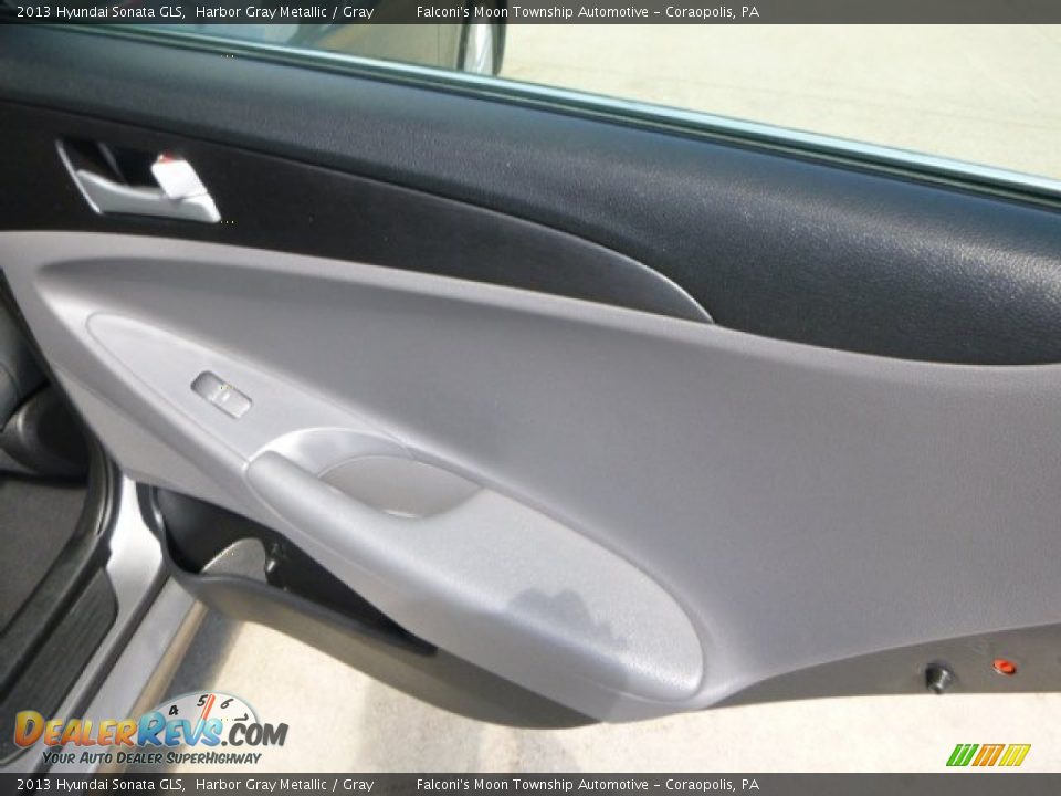 2013 Hyundai Sonata GLS Harbor Gray Metallic / Gray Photo #14