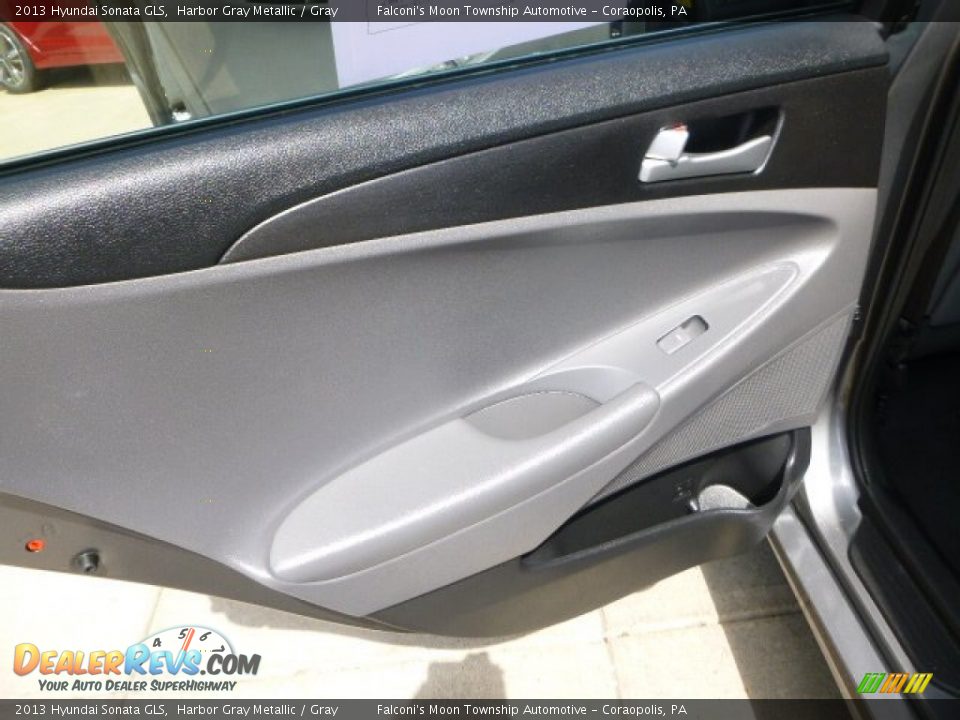 2013 Hyundai Sonata GLS Harbor Gray Metallic / Gray Photo #18