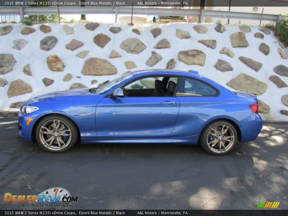 Estoril Blue Metallic 2015 BMW 2 Series M235i xDrive Coupe Photo #2