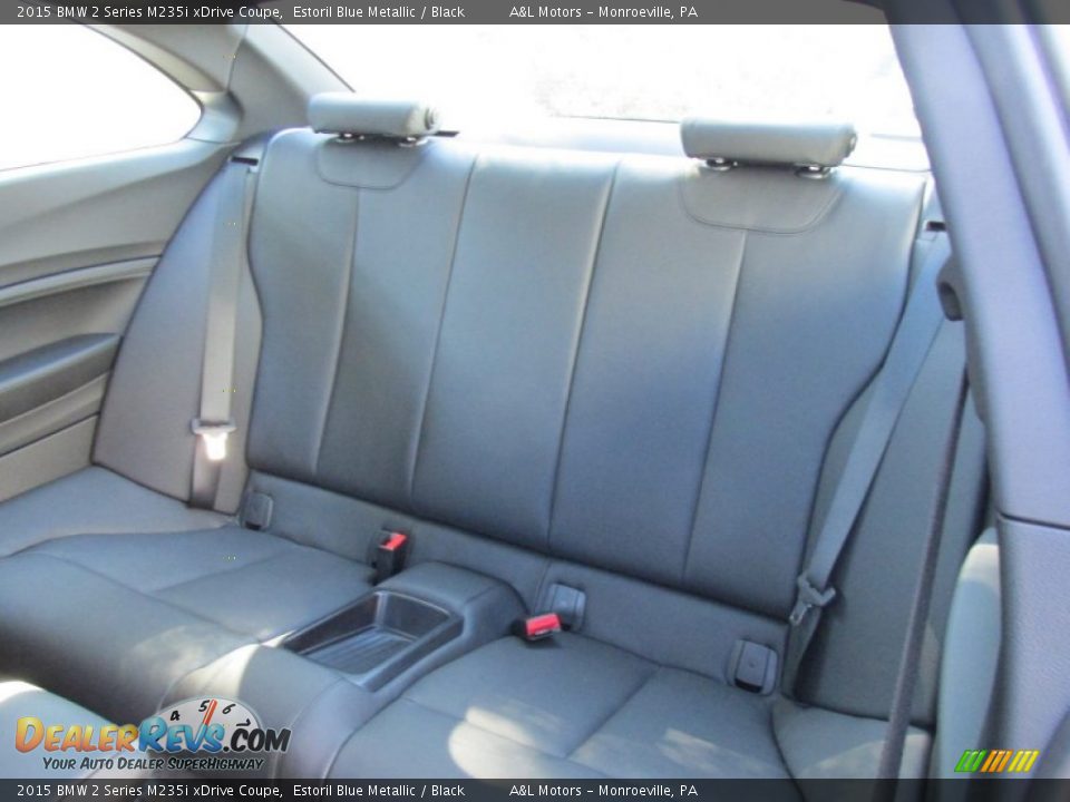 2015 BMW 2 Series M235i xDrive Coupe Estoril Blue Metallic / Black Photo #13