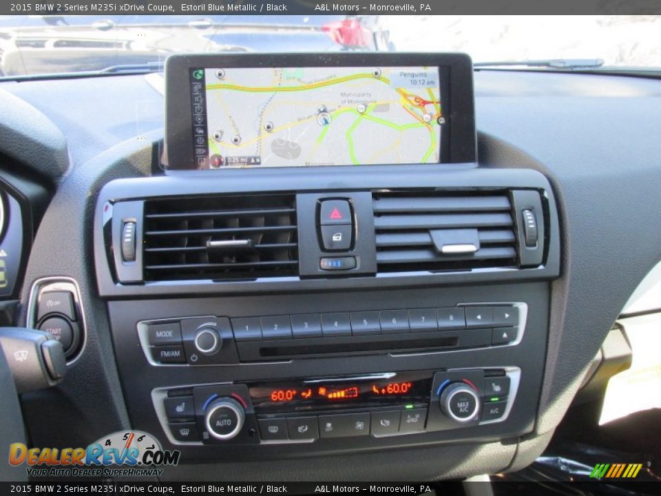 2015 BMW 2 Series M235i xDrive Coupe Estoril Blue Metallic / Black Photo #17