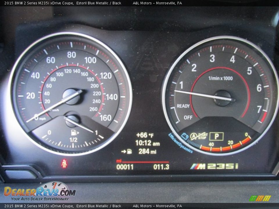 2015 BMW 2 Series M235i xDrive Coupe Gauges Photo #20