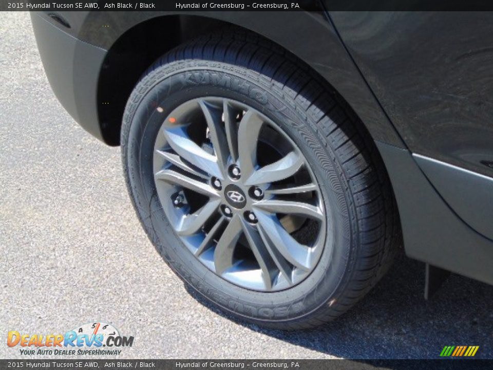 2015 Hyundai Tucson SE AWD Ash Black / Black Photo #3