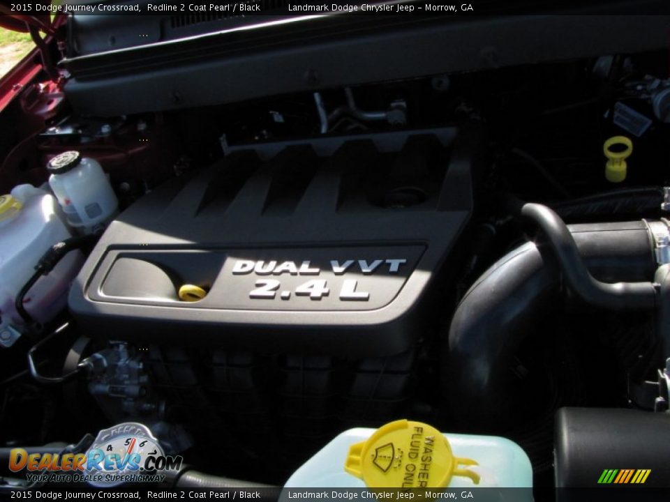2015 Dodge Journey Crossroad Redline 2 Coat Pearl / Black Photo #8