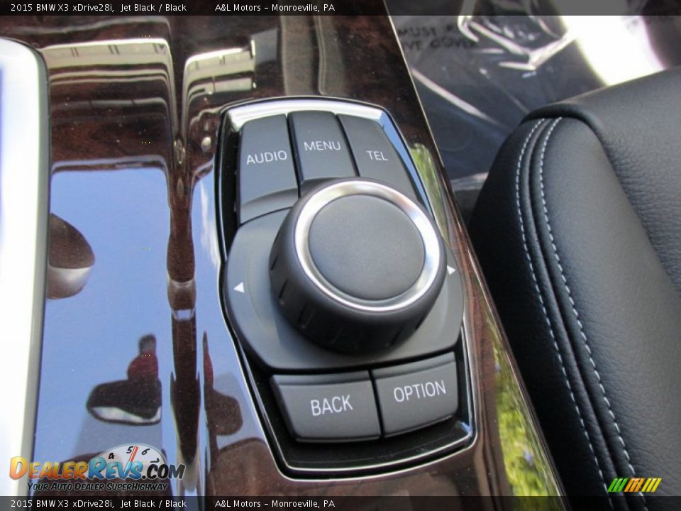 2015 BMW X3 xDrive28i Jet Black / Black Photo #16