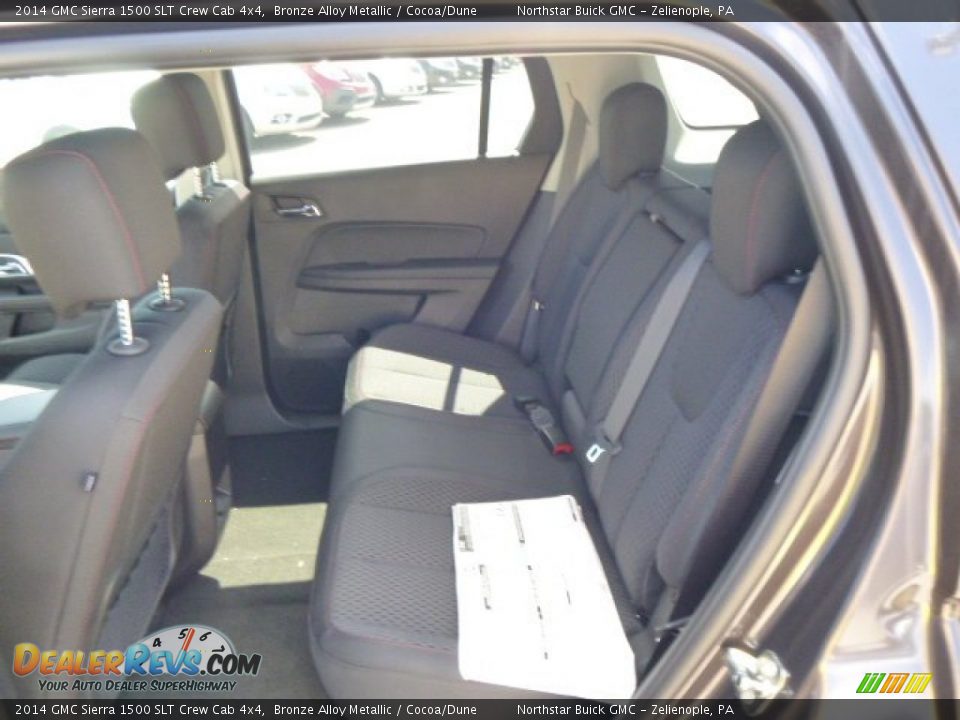 2014 GMC Sierra 1500 SLT Crew Cab 4x4 Bronze Alloy Metallic / Cocoa/Dune Photo #11