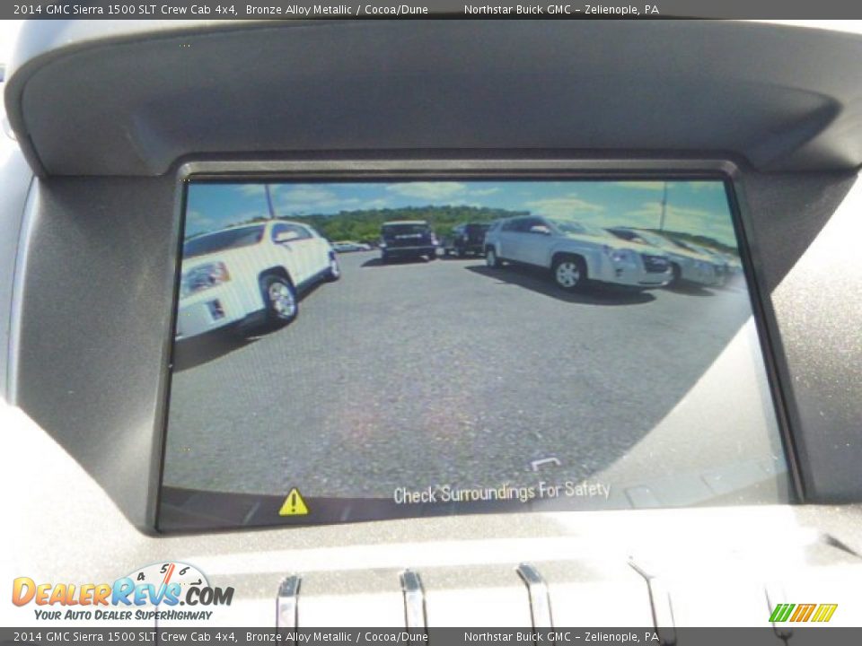 2014 GMC Sierra 1500 SLT Crew Cab 4x4 Bronze Alloy Metallic / Cocoa/Dune Photo #16