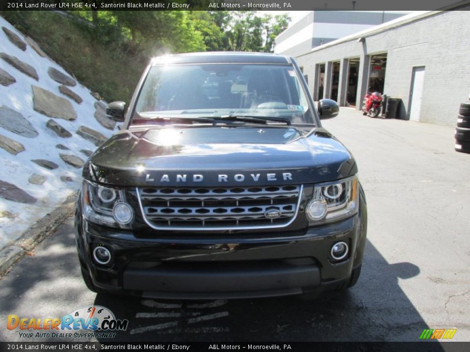 2014 Land Rover LR4 HSE 4x4 Santorini Black Metallic / Ebony Photo #8