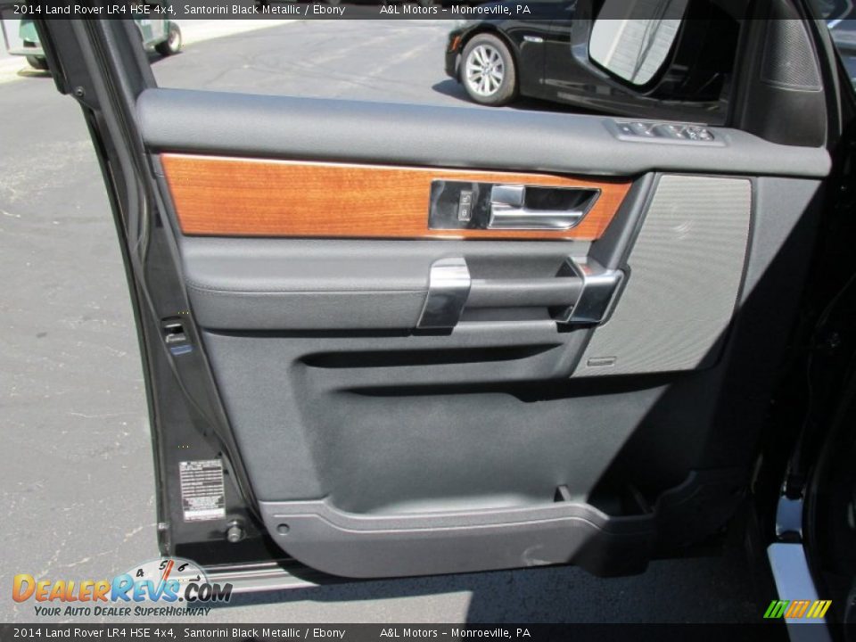 2014 Land Rover LR4 HSE 4x4 Santorini Black Metallic / Ebony Photo #10