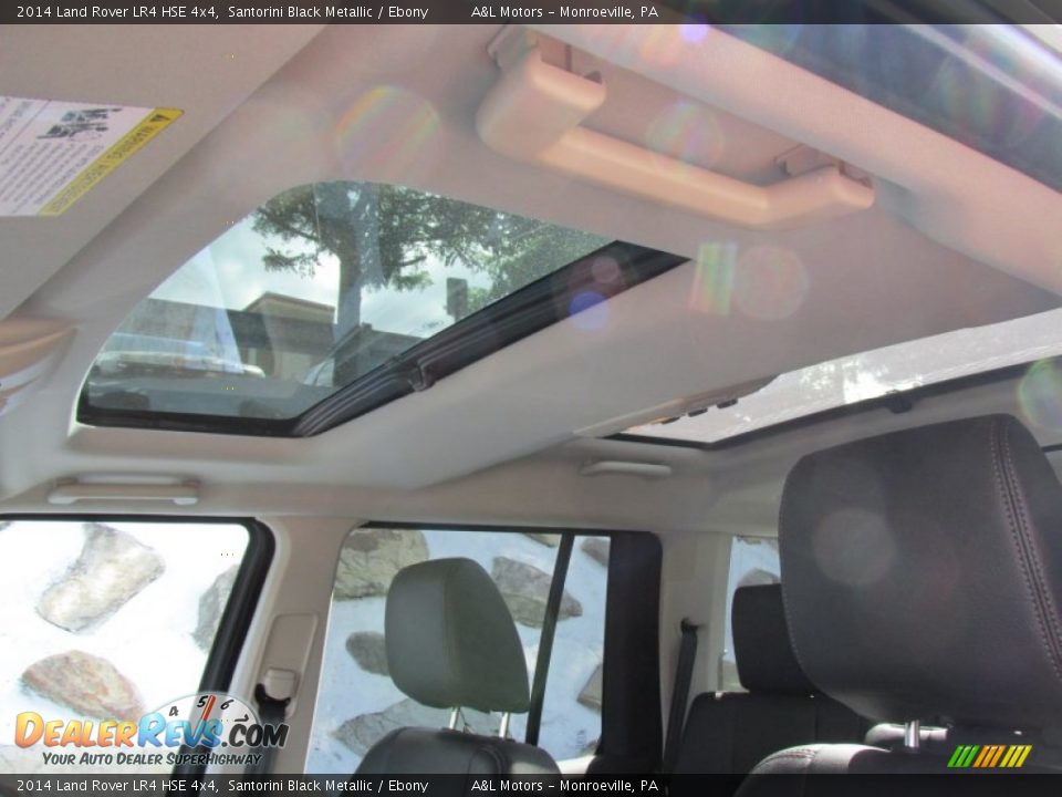 2014 Land Rover LR4 HSE 4x4 Santorini Black Metallic / Ebony Photo #11