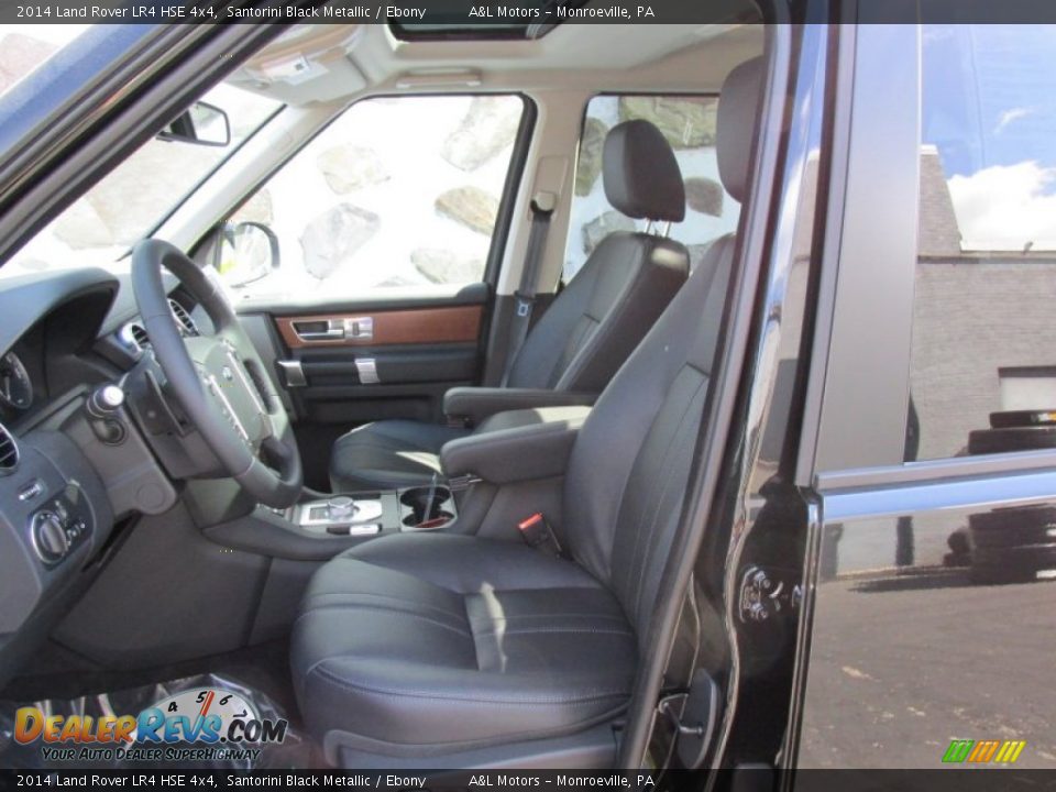 2014 Land Rover LR4 HSE 4x4 Santorini Black Metallic / Ebony Photo #12