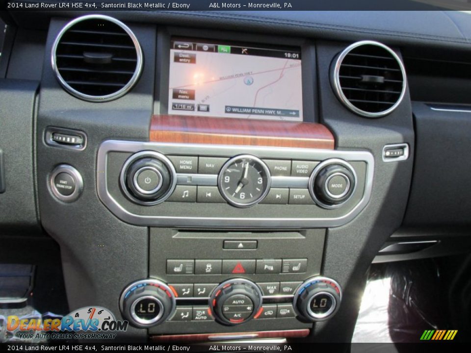 2014 Land Rover LR4 HSE 4x4 Santorini Black Metallic / Ebony Photo #15