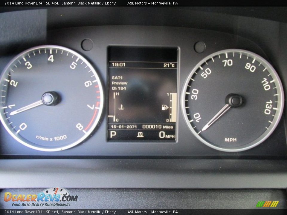 2014 Land Rover LR4 HSE 4x4 Santorini Black Metallic / Ebony Photo #20