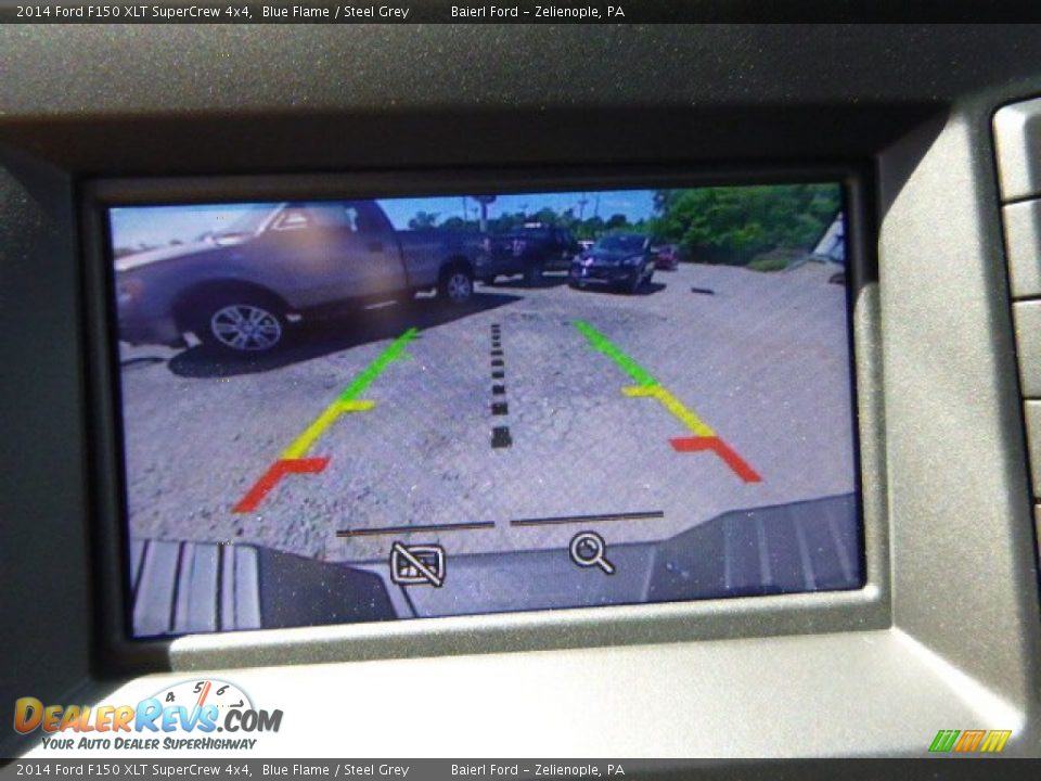2014 Ford F150 XLT SuperCrew 4x4 Blue Flame / Steel Grey Photo #17