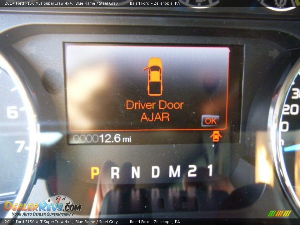 2014 Ford F150 XLT SuperCrew 4x4 Blue Flame / Steel Grey Photo #19