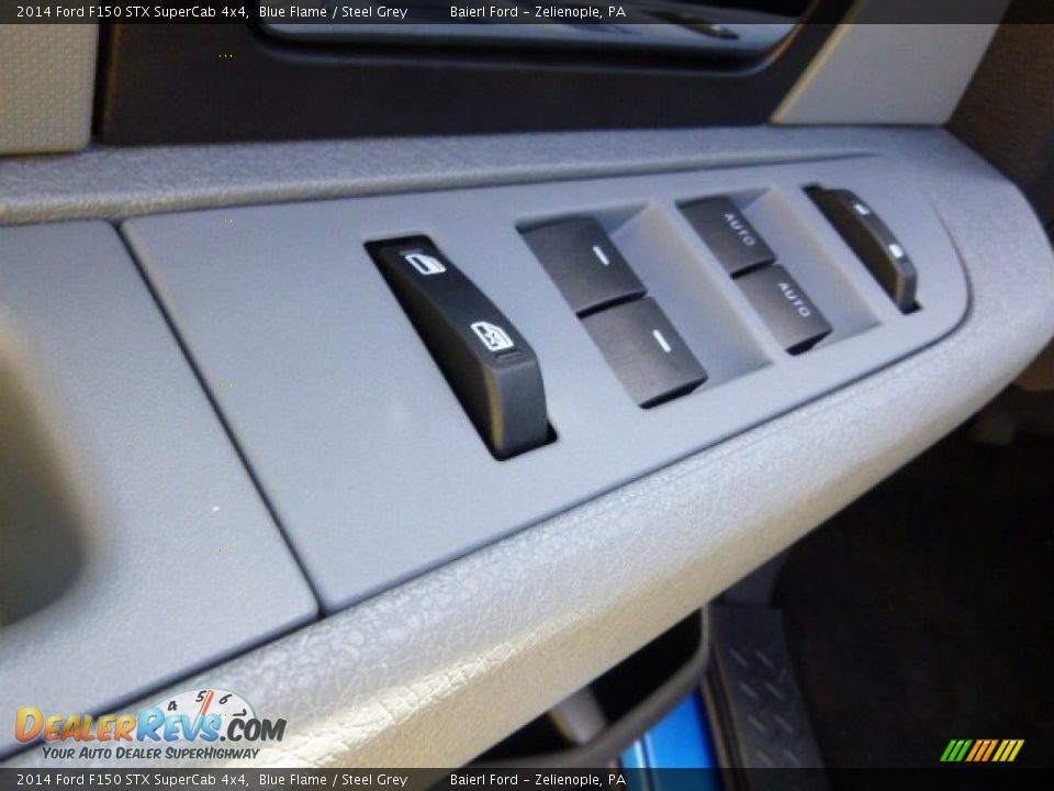 2014 Ford F150 STX SuperCab 4x4 Blue Flame / Steel Grey Photo #15