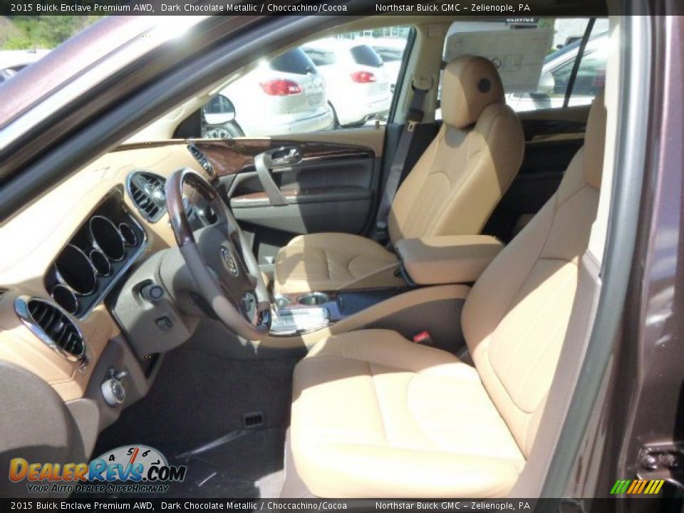 Front Seat of 2015 Buick Enclave Premium AWD Photo #10