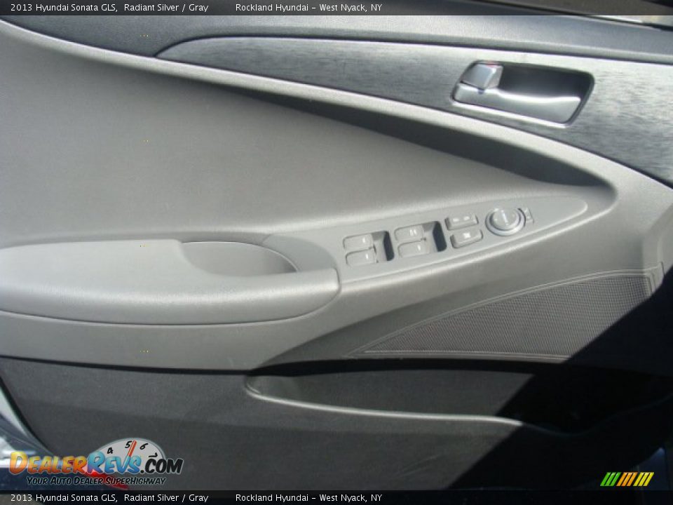 2013 Hyundai Sonata GLS Radiant Silver / Gray Photo #7