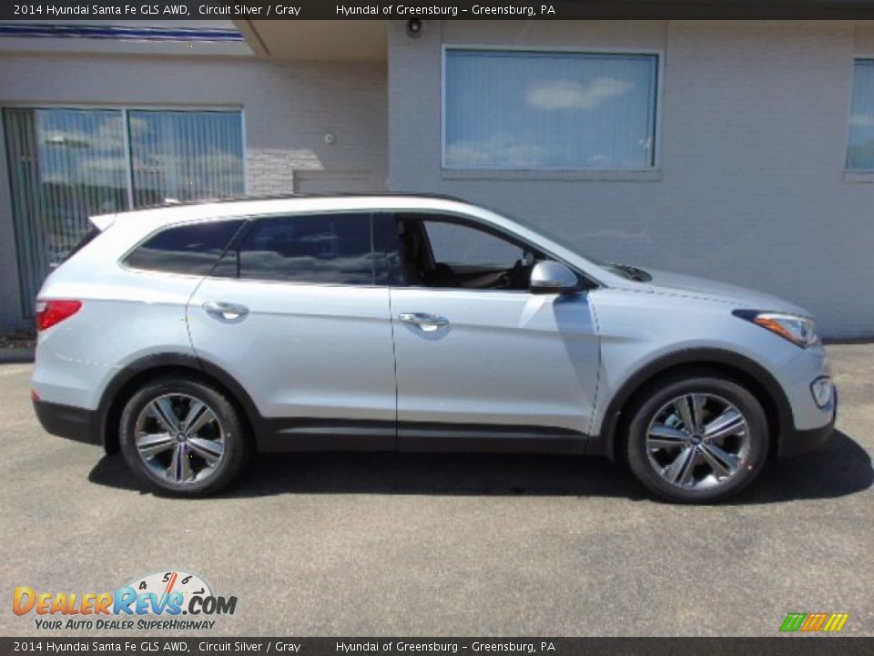 Circuit Silver 2014 Hyundai Santa Fe GLS AWD Photo #2