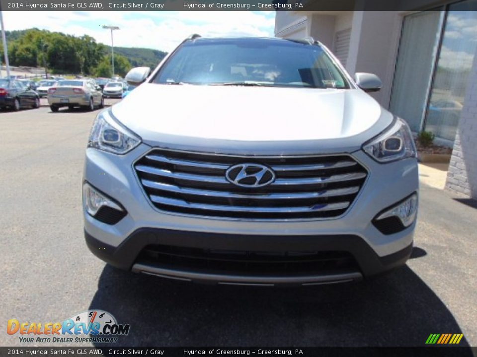 2014 Hyundai Santa Fe GLS AWD Circuit Silver / Gray Photo #4