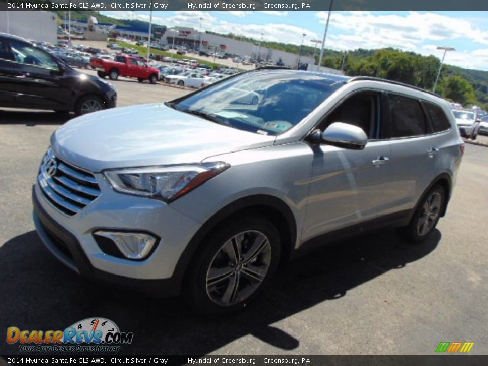 2014 Hyundai Santa Fe GLS AWD Circuit Silver / Gray Photo #5