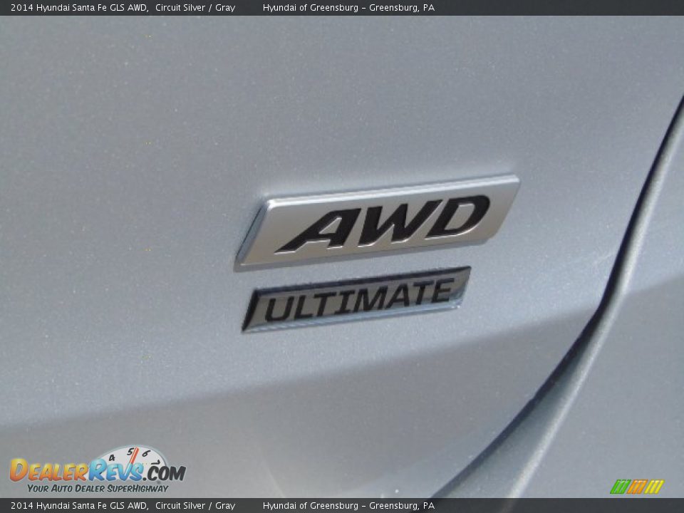 2014 Hyundai Santa Fe GLS AWD Circuit Silver / Gray Photo #7