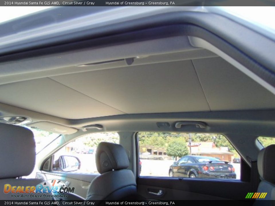 2014 Hyundai Santa Fe GLS AWD Circuit Silver / Gray Photo #8