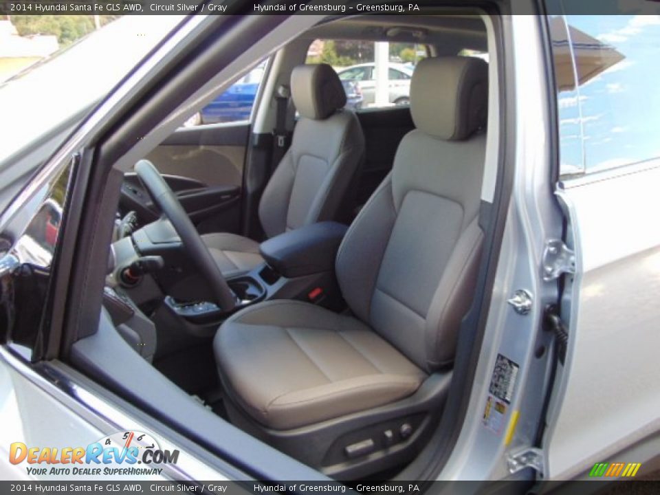 2014 Hyundai Santa Fe GLS AWD Circuit Silver / Gray Photo #11