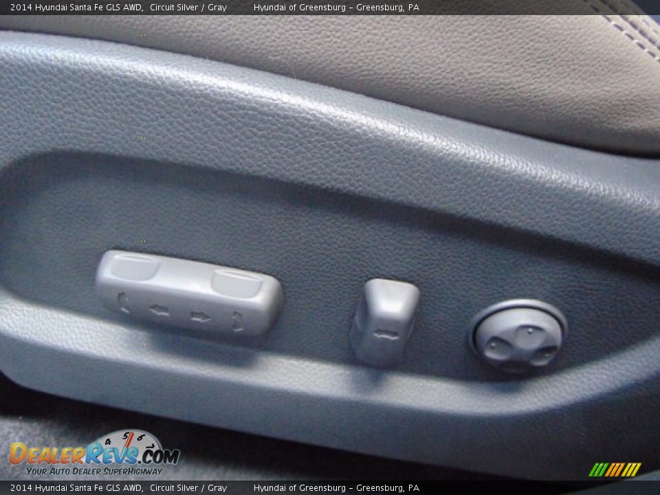 2014 Hyundai Santa Fe GLS AWD Circuit Silver / Gray Photo #12