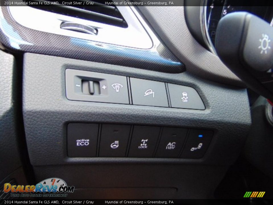 2014 Hyundai Santa Fe GLS AWD Circuit Silver / Gray Photo #13