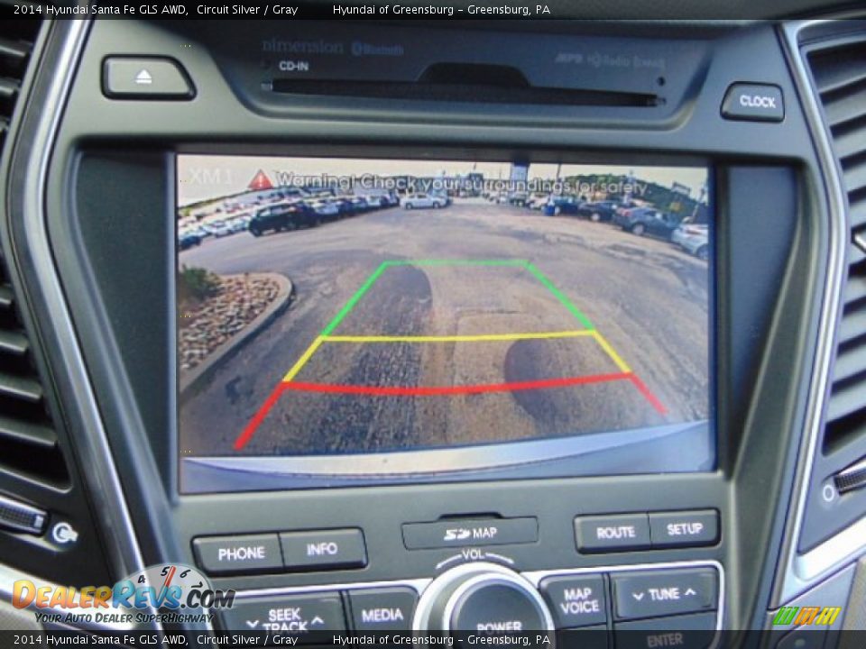 2014 Hyundai Santa Fe GLS AWD Circuit Silver / Gray Photo #15
