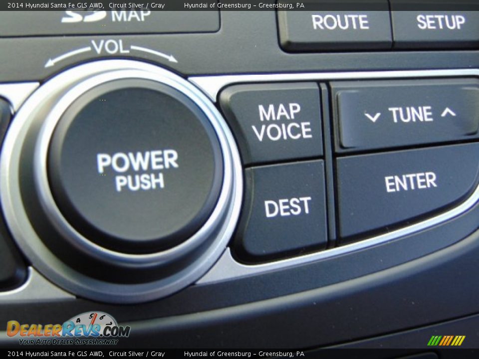 2014 Hyundai Santa Fe GLS AWD Circuit Silver / Gray Photo #16