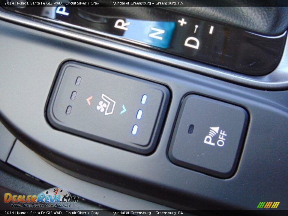 2014 Hyundai Santa Fe GLS AWD Circuit Silver / Gray Photo #18