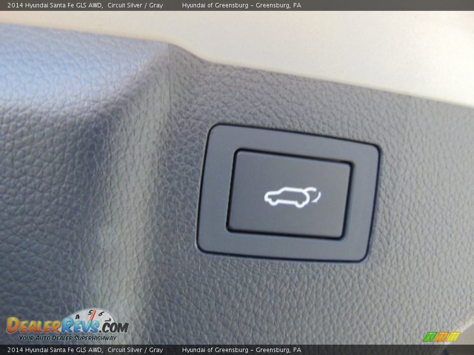 2014 Hyundai Santa Fe GLS AWD Circuit Silver / Gray Photo #23