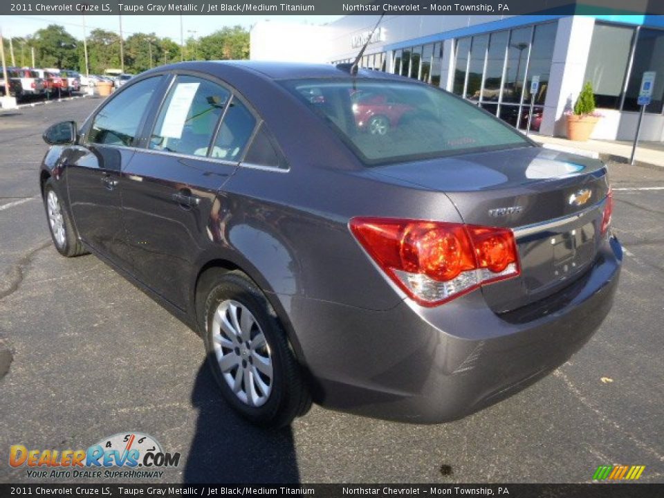 2011 Chevrolet Cruze LS Taupe Gray Metallic / Jet Black/Medium Titanium Photo #3