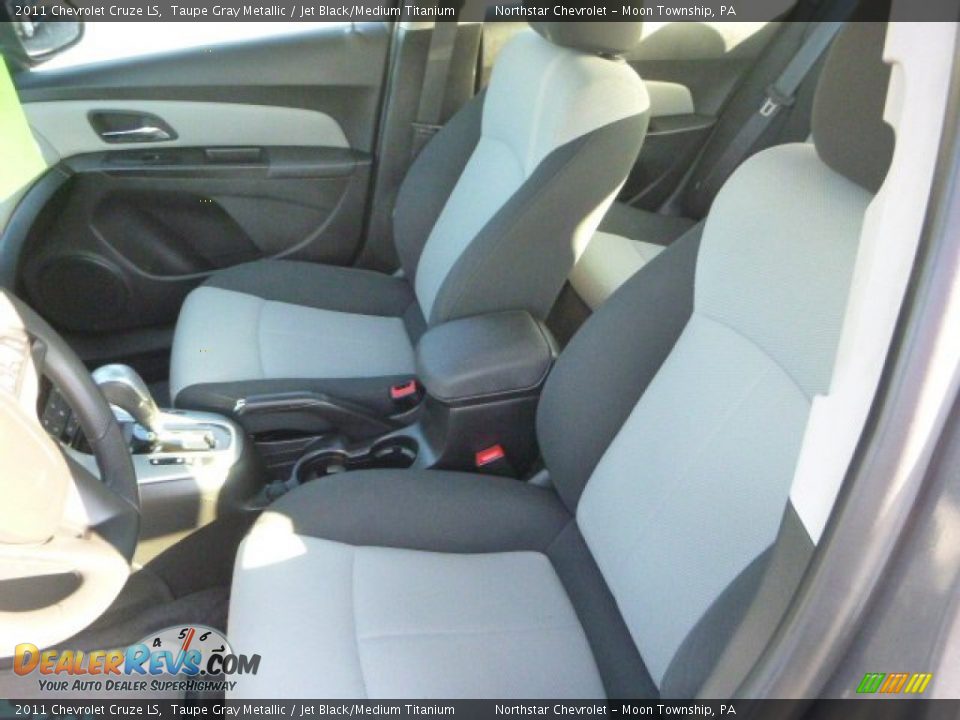 2011 Chevrolet Cruze LS Taupe Gray Metallic / Jet Black/Medium Titanium Photo #10