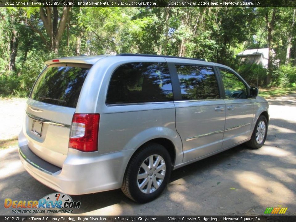 2012 Chrysler Town & Country Touring Bright Silver Metallic / Black/Light Graystone Photo #2