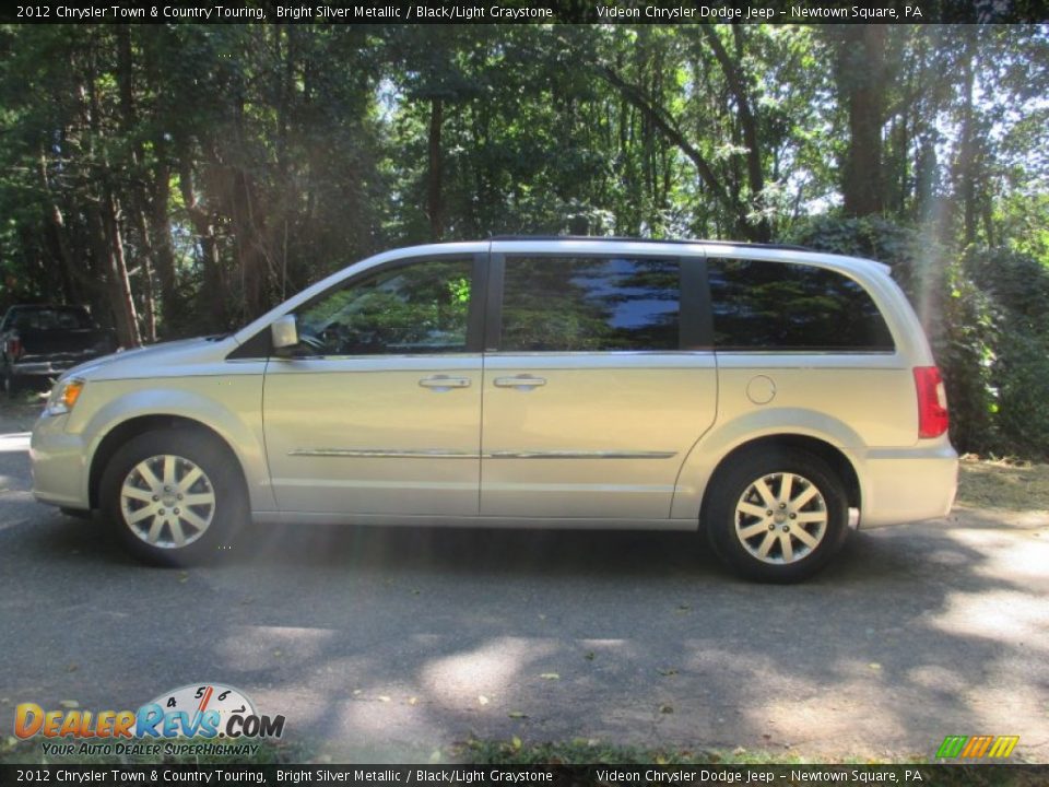 2012 Chrysler Town & Country Touring Bright Silver Metallic / Black/Light Graystone Photo #4