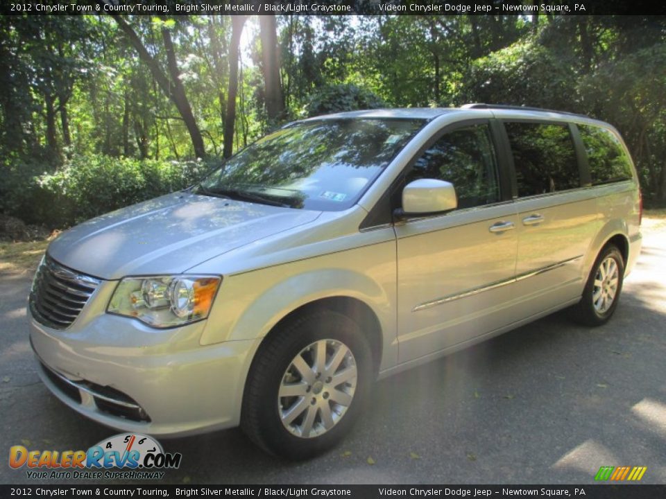 2012 Chrysler Town & Country Touring Bright Silver Metallic / Black/Light Graystone Photo #5