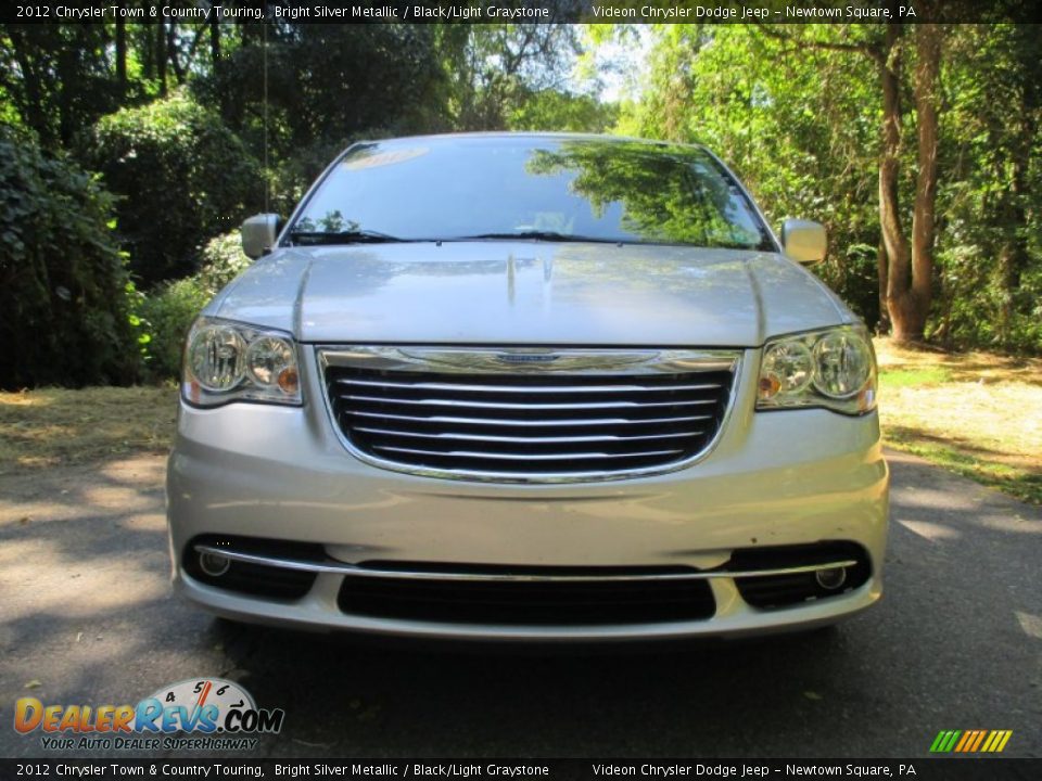 2012 Chrysler Town & Country Touring Bright Silver Metallic / Black/Light Graystone Photo #7