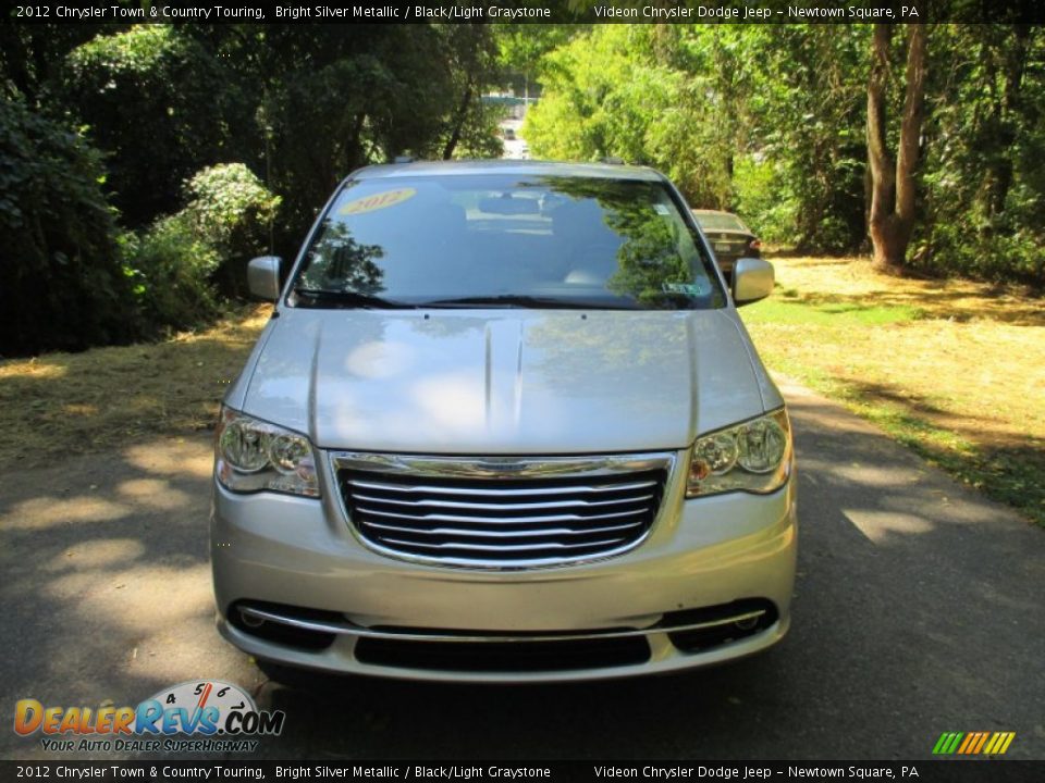 2012 Chrysler Town & Country Touring Bright Silver Metallic / Black/Light Graystone Photo #8