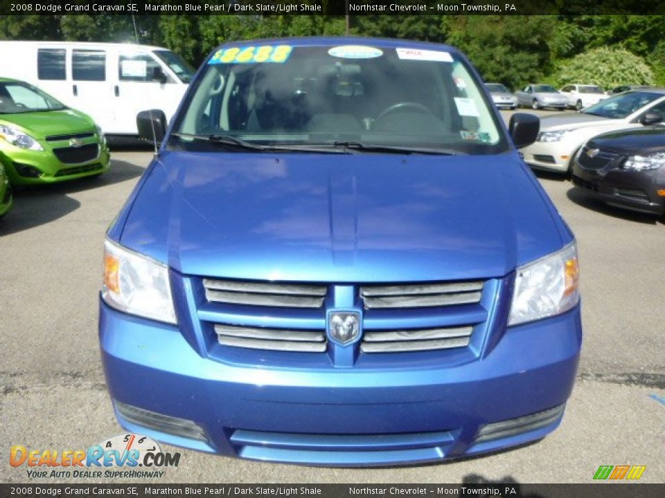 2008 Dodge Grand Caravan SE Marathon Blue Pearl / Dark Slate/Light Shale Photo #6