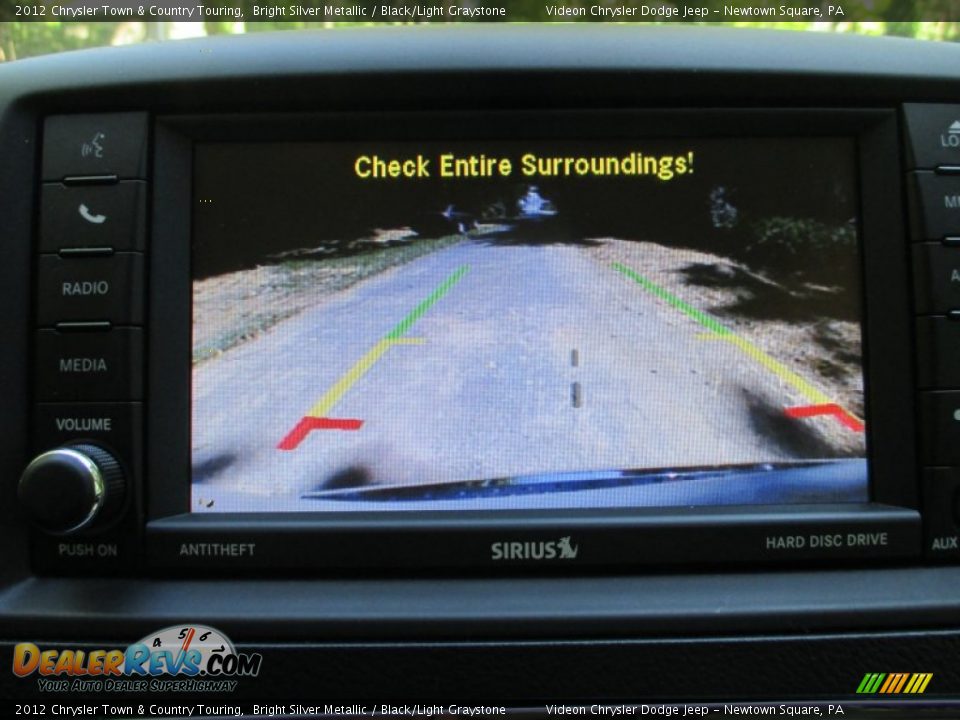 2012 Chrysler Town & Country Touring Bright Silver Metallic / Black/Light Graystone Photo #32