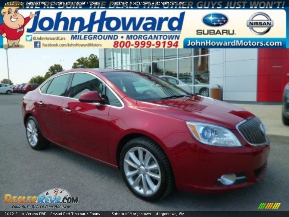 2012 Buick Verano FWD Crystal Red Tintcoat / Ebony Photo #1