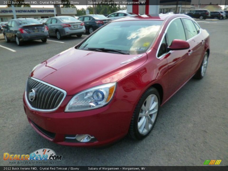 2012 Buick Verano FWD Crystal Red Tintcoat / Ebony Photo #3