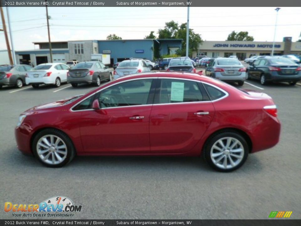 2012 Buick Verano FWD Crystal Red Tintcoat / Ebony Photo #4
