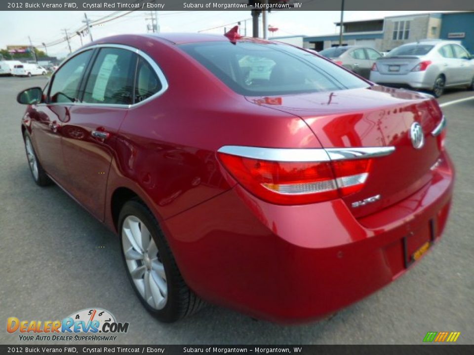 2012 Buick Verano FWD Crystal Red Tintcoat / Ebony Photo #5