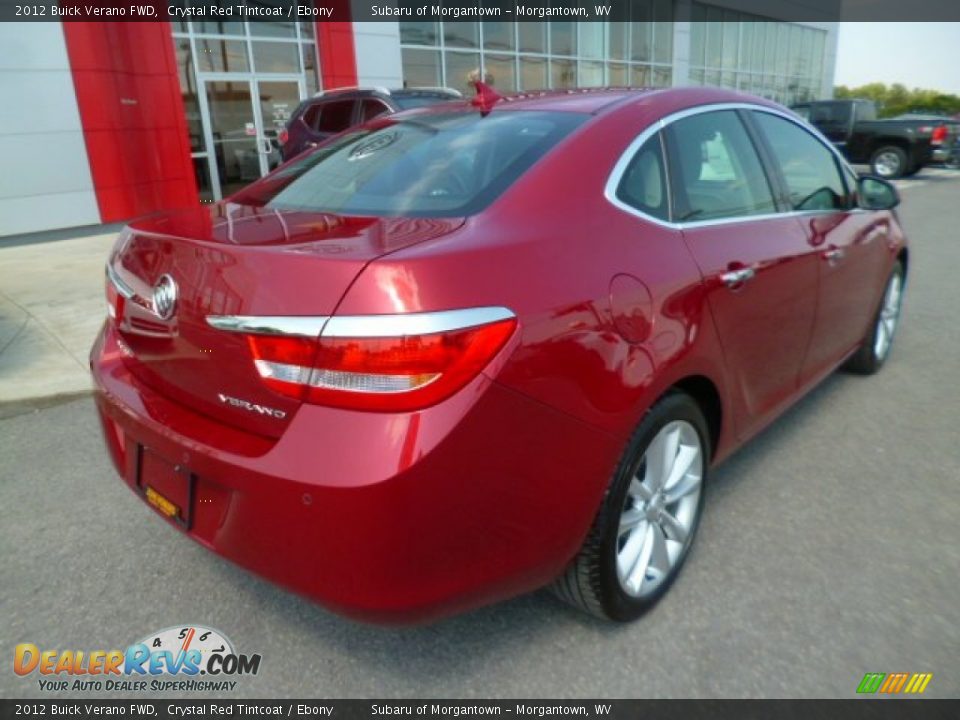 2012 Buick Verano FWD Crystal Red Tintcoat / Ebony Photo #7