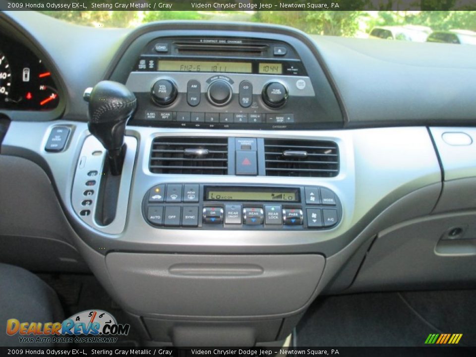 2009 Honda Odyssey EX-L Sterling Gray Metallic / Gray Photo #23