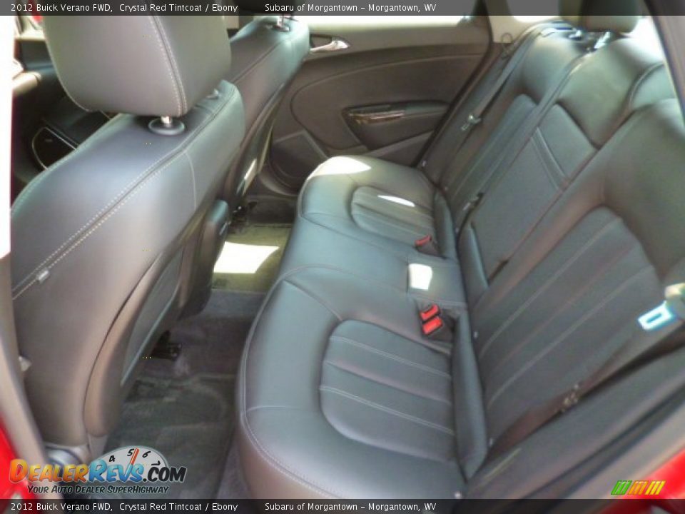 2012 Buick Verano FWD Crystal Red Tintcoat / Ebony Photo #12